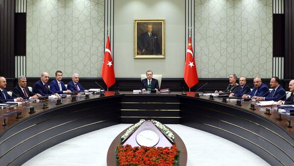 Cumhurbaşkanı Recep Tayyip Erdoğan, MGK'yı topladı - Sputnik Türkiye