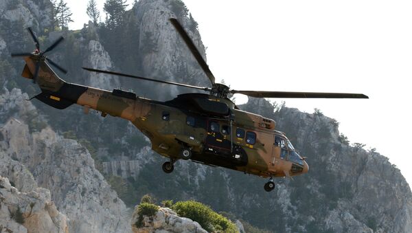 Türk Silahlı Kuvvetleri'ne ait Cougar tipi helikopter (Arşiv) - Sputnik Türkiye