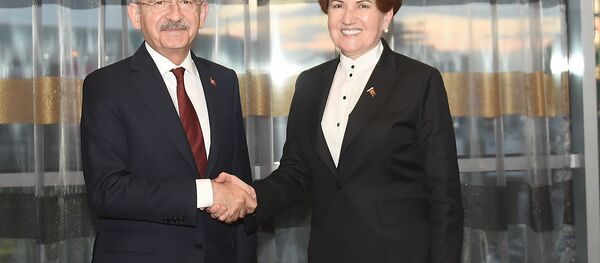 CHP Genel Başkanı Kemal Kılıçdaroğlu, Meral Akşener ile bir araya geldi - Sputnik Türkiye