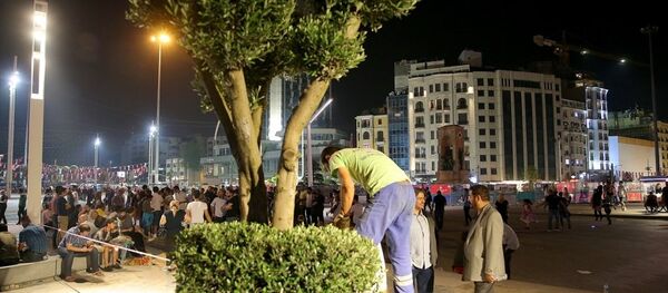 Taksim meydanı ağaçlandırma - Sputnik Türkiye