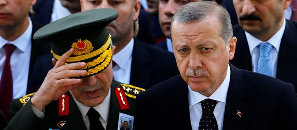 Recep Tayyip Erdoğan - Hulusi Akar Recep Tayyip Erdoğan - Hulusi Akar - Sputnik Türkiye