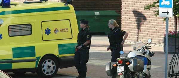 İsveç'te polis ve sağlık görevlileri (arşiv) İsveç'te polis ve sağlık görevlileri (arşiv) - Sputnik Türkiye