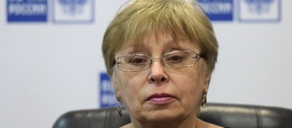 Andrey Karlov'un eşi Marina Karlova. - Sputnik Türkiye