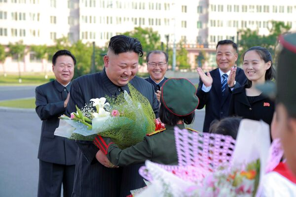 Kuzey Kore'de Çocuk Bayramı kutlamaları - Sputnik Türkiye