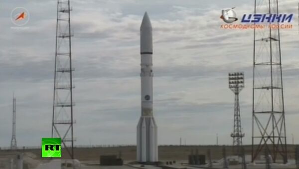 Rus Proton-M füzesi bu yıl ilk kez ABD’nin uydusuyla fırlatıldı - VİDEO - Sputnik Türkiye