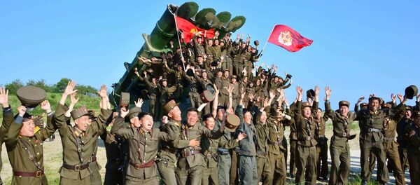 Kuzey Kore-füze denemesi - Sputnik Türkiye