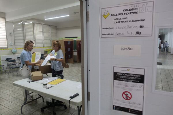 Porto Riko'da halk oylaması - Sputnik Türkiye