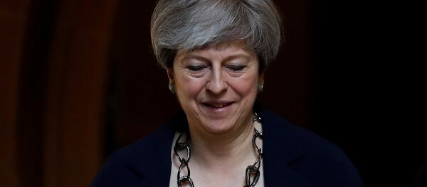 İngiltere Başbakanı Theresa May İngiltere Başbakanı Theresa May - Sputnik Türkiye