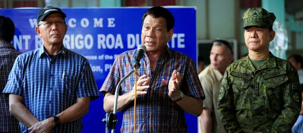 Filipinler Devlet Başkanı Rodrigo Duterte - Sputnik Türkiye