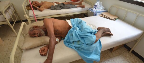 Yemen'de kolera hastaları - Sputnik Türkiye
