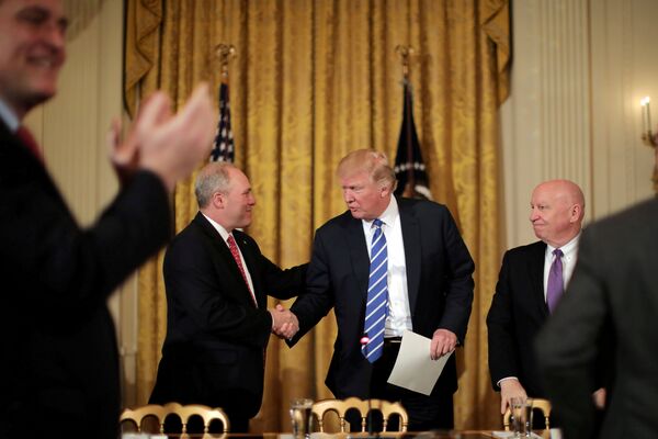 Donald Trump ve Steve Scalise Donald Trump ve Steve Scalise - Sputnik Türkiye