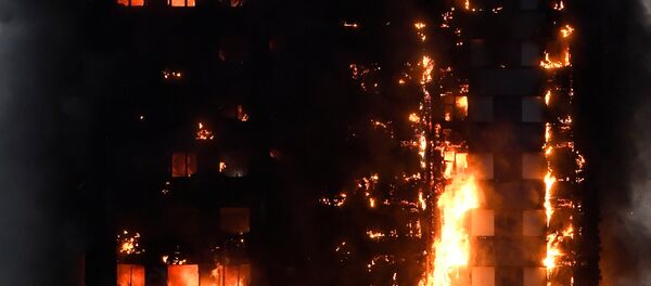 Londra - yangın - Sputnik Türkiye