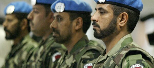 Katarlı Barış Gücü askerleri Katarlı Barış Gücü askerleri - Sputnik Türkiye