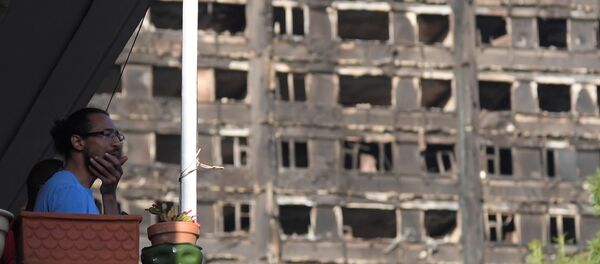 Londra yangını - Sputnik Türkiye