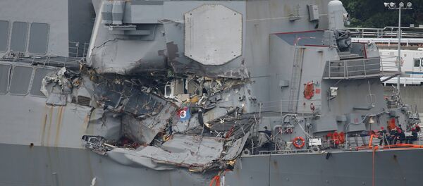 USS Fitzgerald savaş gemisi - Sputnik Türkiye