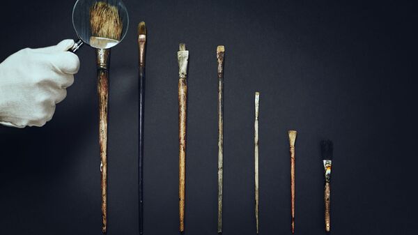 Edvard Munch'ün 100 yıllık fırçaları dijital ortamda yeniden yaratıldı - Sputnik Türkiye