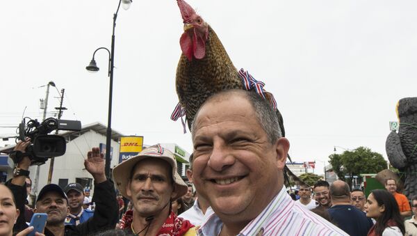 Kosta Rika Devlet Başkanı Luis Guillermo - Sputnik Türkiye
