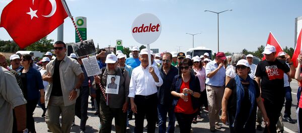 CHP Genel Başkanı Kemal Kılıçdaroğlu, 'Adalet Yürüyüşü' - Sputnik Türkiye