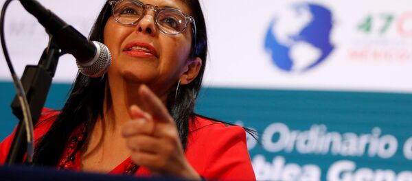 Venezüella Dışişleri Bakanı Delcy Rodriguez - Sputnik Türkiye