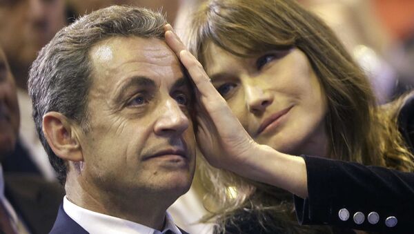 Nicolas Sarkozy - Carla Bruni  - Sputnik Türkiye