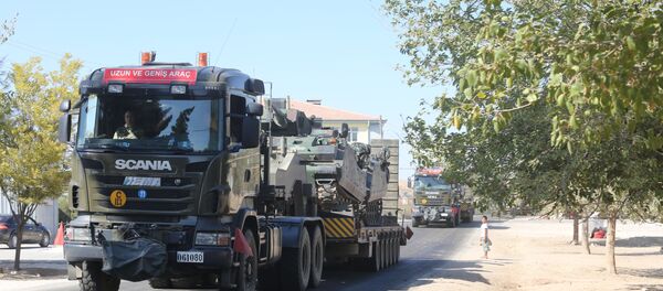 Kilis - Askeri sevkiyat - Sputnik Türkiye