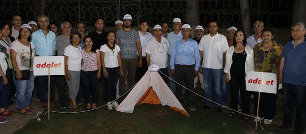 'Adalet çadırı'-Antalya - Sputnik Türkiye