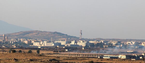 Suriye - İsrail işgali altındaki Golan Tepeleri sınırındaki Kuneytra - Sputnik Türkiye