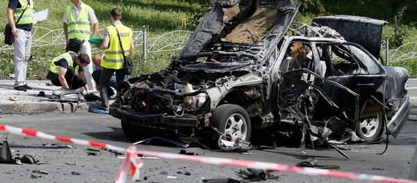 Kiev’deki patlama - Sputnik Türkiye