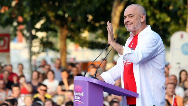 Arnavutluk Başbakanı Edi Rama - Sputnik Türkiye