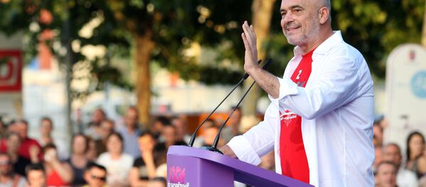 Arnavutluk Başbakanı Edi Rama - Sputnik Türkiye