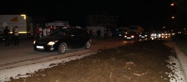 Düzce'de Adalet Yürüyüşü kampının yanına gübre döküldü - Sputnik Türkiye