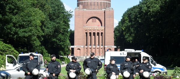 Hamburg-Alman polisi - Sputnik Türkiye