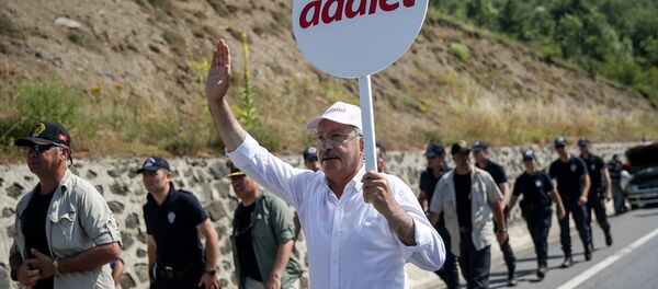 CHP Genel Başkanı Kemal Kılıçdaroğlu - Adalet Yürüyüşü 15. gün - Sputnik Türkiye