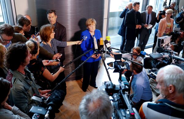 Almanya Başbakanı Angela Merkel - Sputnik Türkiye