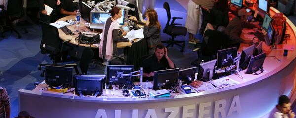 Al Jazeera stüdyosu - Sputnik Türkiye