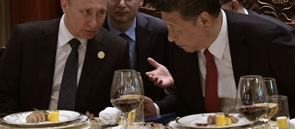 Rusya Devlet Başkanı Vladimir Putin- Çin Devlet Başkanı Şi Cinping Rusya Devlet Başkanı Vladimir Putin- Çin Devlet Başkanı Şi Cinping - Sputnik Türkiye