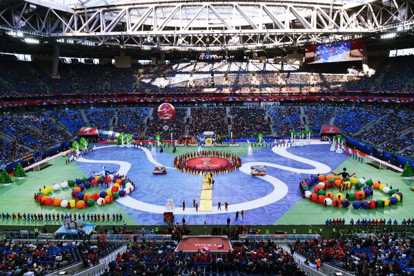 2017 FIFA Konfederasyonlar Kupası'nın kapanış töreni - Sputnik Türkiye