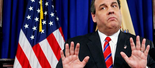 ABD'de, New Jersey Eyaleti'nin Cumhuryetçi Valisi Chris Christie - Sputnik Türkiye