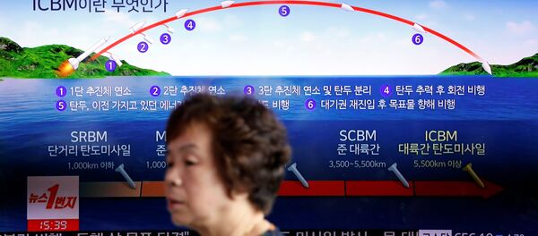 Kuzey Kore-balistik füze denemesi Kuzey Kore-balistik füze denemesi - Sputnik Türkiye