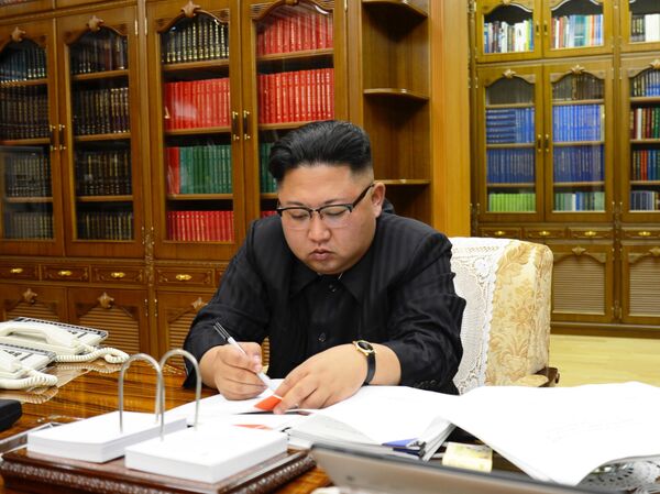 Kuzey Kore lideri Kim Jong-un - Sputnik Türkiye