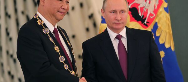 Çin Devlet Başkanı Şi Cinping- Rusya Devlet Başkanı Vladimir Putin Çin Devlet Başkanı Şi Cinping- Rusya Devlet Başkanı Vladimir Putin - Sputnik Türkiye