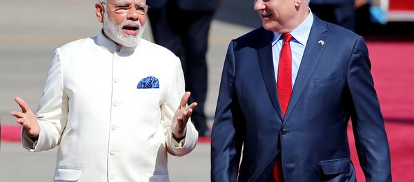 Narendra Modi - Benyamin Netanyahu - Sputnik Türkiye