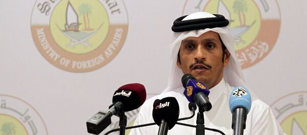 Katar Dışişleri Bakanı Muhammed bin Abdurrahman el Sani Katar Dışişleri Bakanı Muhammed bin Abdurrahman el Sani - Sputnik Türkiye
