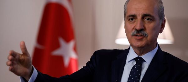 Hükümet Sözcüsü ve Başbakan Yardımcısı Numan Kurtulmuş - Sputnik Türkiye