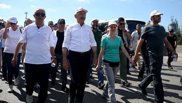 CHP Başkanı Kemal Kılıçdaroğlu - Adalet Yürüyüşü - Sputnik Türkiye
