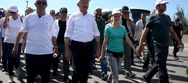 CHP Başkanı Kemal Kılıçdaroğlu - Adalet Yürüyüşü - Sputnik Türkiye