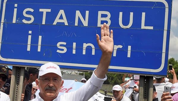 CHP Başkanı Kemal Kılıçdaroğlu - Adalet Yürüyüşü - Sputnik Türkiye