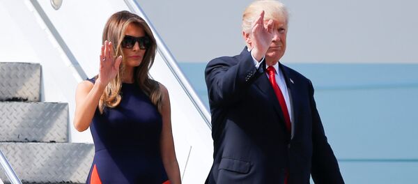 Melania Trump-Donald Trump - Sputnik Türkiye