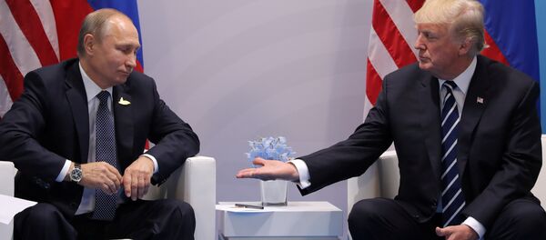 Vladimir Putin - Donald Trump - Sputnik Türkiye