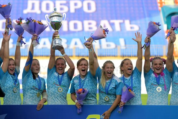 Rus kadın takımı Avrupa Rugby-7 Şampiyonu oldu - Sputnik Türkiye